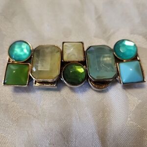 Blue & Green Stretch Bracelet